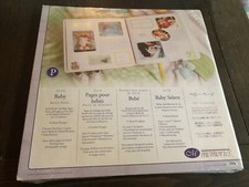Creative Memories 12 x 12 Baby Scrapbook Pages 2004 15 Sheets/30 Pages