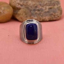 Lapis lazuli Ring,925Sterling Silver,Handmade Ring,Gift For Her,All Sizes 3 to14