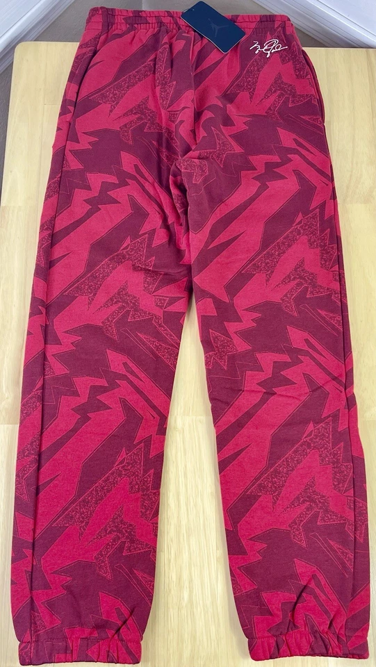 Pantalones rojos de gimnasio Jordan Essentials 95B678-R78 - grandes para niños - nuevos con etiquetas Foto 3 de 4