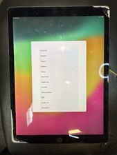 iPad Pro 12.9  2nd Gen LCD Screen Working Display Glass Cracked For Parts/Repair