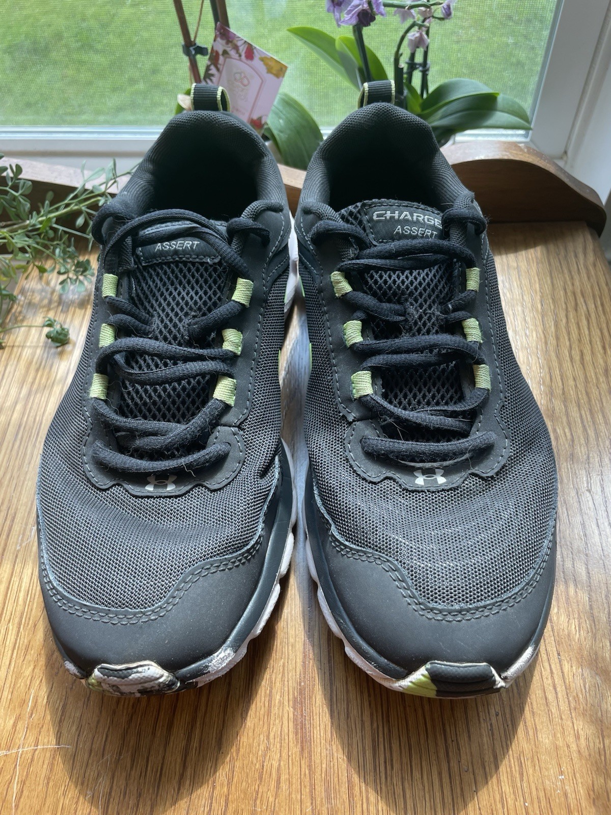 Under Armour Charged Assert 9 Marble Wolf Grey Li… - image 2