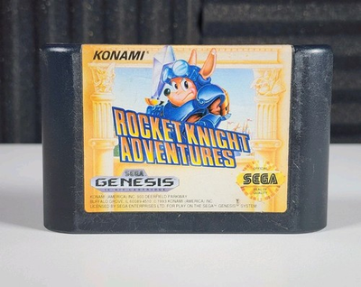 #ad Rocket Knight Adventures Sega Genesis 1993 Tested FAST SHIPPING $21.95