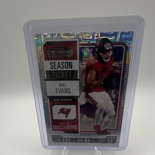 Panini Contenders Mike Evans Hologram #94 Tampa Bay Buccaneers NFL Football