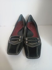 What 's What By Aerosoles Vintage Loafers Black Signature Deep Burgundy Size 6.5
