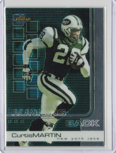 2002 Topps Finest Curtis Martin #3 card