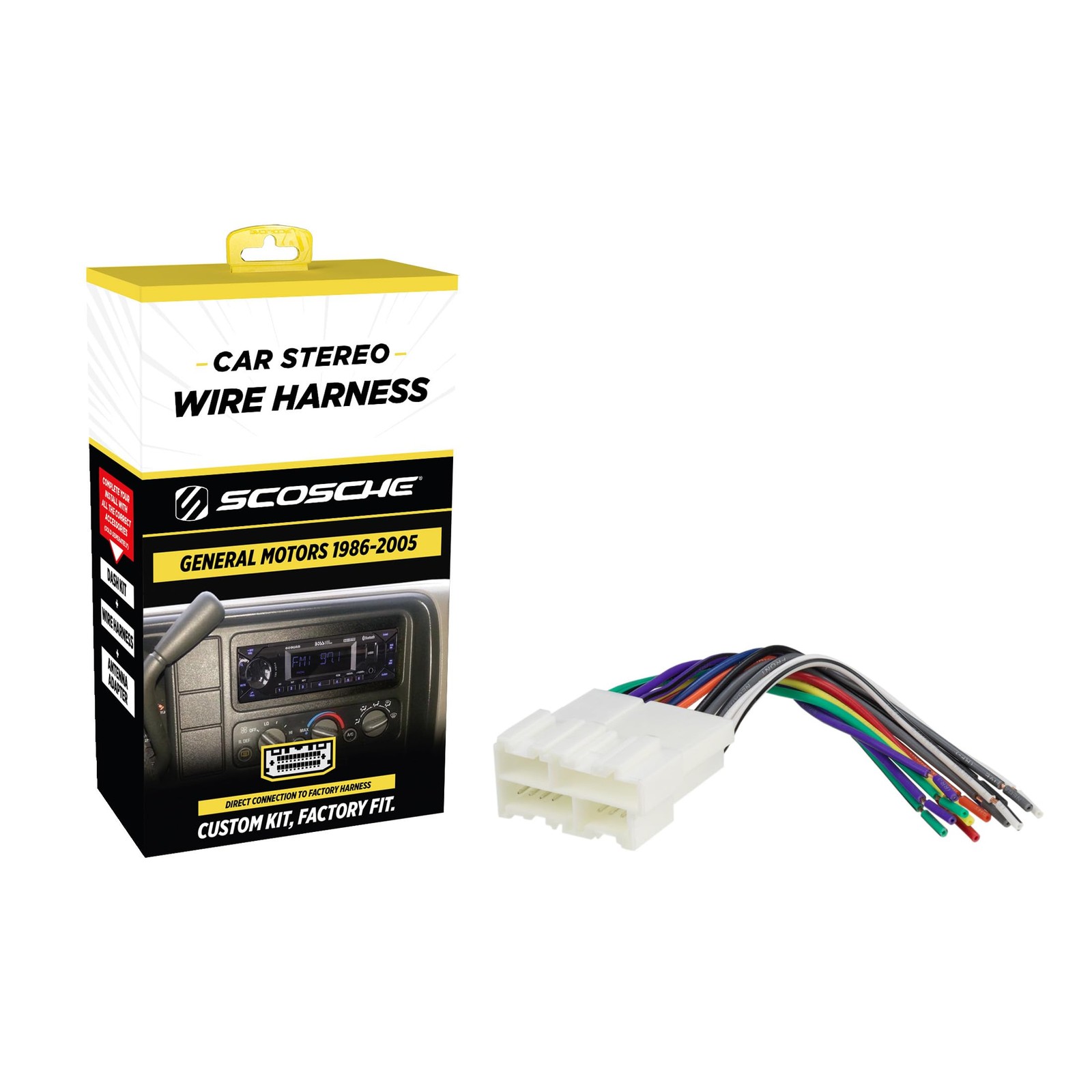 Wiring Harness With Crimp Connectors 0, White