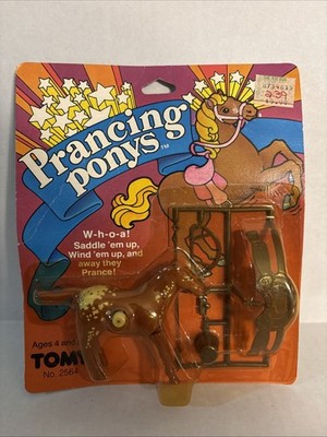 PRANCING PONYS Ponies Wind Up Toy Vintage TOMY Horse Pony 1983 BRAND NEW