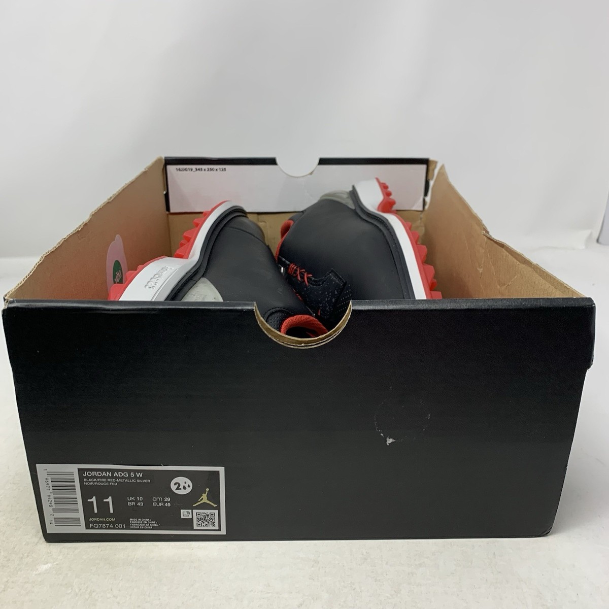 Size 11 - Jordan ADG 5 Wide Black Fire Red for sale online | eBay