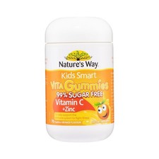 Nature's Way Kids Smart Vita Gummies 99 Sugar Free Vitamin C  Zinc 70 Gummies