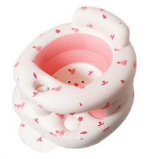 Inflatable Baby Seat, Sit Me Floor Seat for Babies 3 Months Up, Inflatable Ba...
