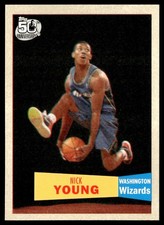 2007-08 Topps 1957-58 Variations Nick Young Rookie Washington Wizards #126