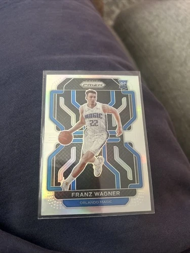 Franz Wagner 2021-22 Panini Prizm Silver Prizm RC #310 Orlando Magic