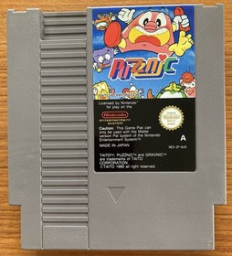 NES ~ PUZZNIC ~ Nintendo Game NES-ZP-AUS Game Cart + Sleeve + Inst + Box Pal A