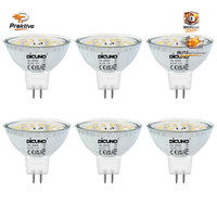 LED Lampe MR16 GU5.3 5W 4000K Neutralweiß Dimmbar 6Er Pack Beleuchtung 6 StüCk