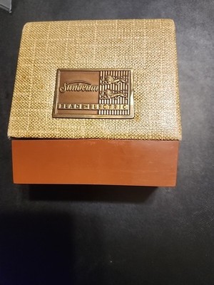 Sunbeam Vintage Electric Razor Blade Original Box