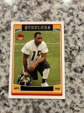 2006 Topps Willie Reid Rookie Card. Pittsburg Steelers. rookie card picture