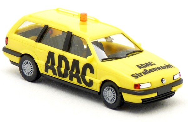 Herpa 041751 - Vw Volkswagen Passat B3 Adac StraßEnwacht Pkw Modell 1:87 H0-image
