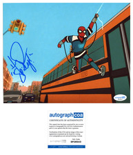 Hudson Thames 'Your Friendly Neighborhood Spider-Man' Signed 8x10 Photo ACOA
