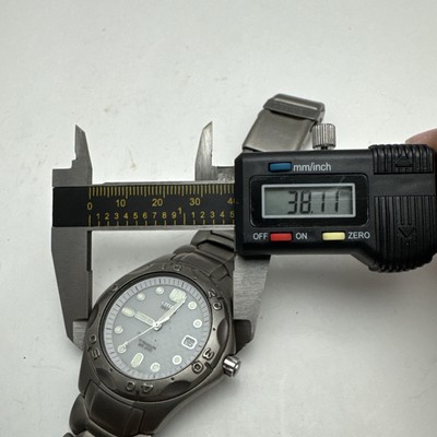 Citizen Eco-Drive WR 200 Titanium W.R.20BAR Watch 7871-H19365 | eBay