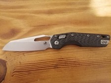 Microtech MSI Stonewashed / Carbon Fiber scales / Lynch Clip / Ceramic bearings