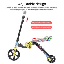 Children Toddler Colorful Scooter Kid Scooter For 3-12 Years Old For T