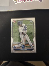 2023 Bowman 1st Bowman - Juan Olmos #BP-136 Kansas City Royals Baseball Card