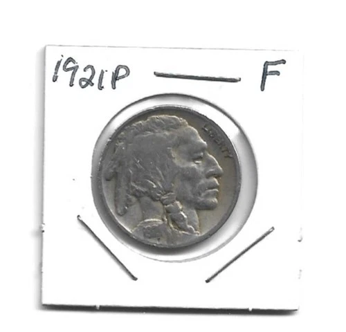 1921P  BUFFALO NICKEL FINE