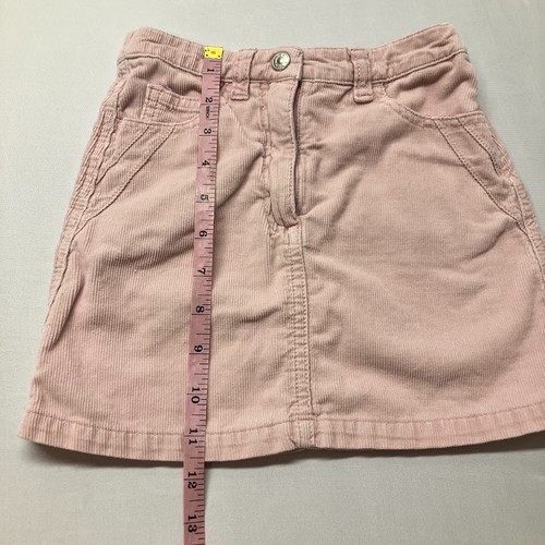 H&M Pink Corduroy Mini Skirt Little Girls Size 3-4Y - Picture 7 of 9