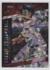2014 National Convention Team Colors Cracked Ice 18/25 Lonnie Chisenhall #6 1b8