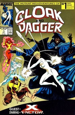 Cloak and Dagger (1988) #   1 (6.0-FN) X-Factor, Price tag on back cover 1988