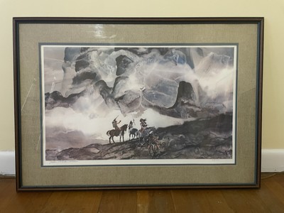 Thunder God by Jason Williamson Print 69/500 Signed & Numbered By The Artist