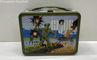 VTG GI Joe Metal Lunch Box 1967 Thermos