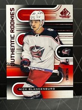 2022-23 SP Game Used Authentic Rookies Nick Blankenburg Rookie 150/224 Columbus