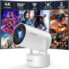 Mini Projector with Built In Battery, Wifi and Bluetooth Compatible 