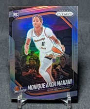 Monique Akoa Makani Silver Holo Rookie RC 2025 Panini Prizm WNBA Card 98 Mercury