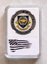 US Security Cooperation Agency Department of Defense Washington Challenge Coin
