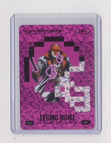Bo Jackson Battle Arena Tecmo Bowl Slaughterhouse Webster Slaughter HEX Foil SP