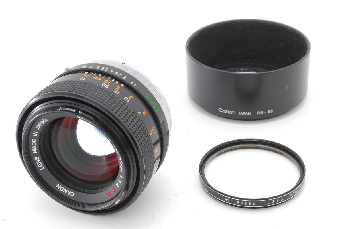 Canon FD 55mm Camera Lenses for sale | eBay