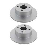 2 Bremsscheiben Voll Ø 240 Mm Triscan Passend FüR U.A. Toyota Corolla