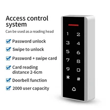 125KHz RFID Keypad Mini Touch Access Control WG26 Security System Kit Controller