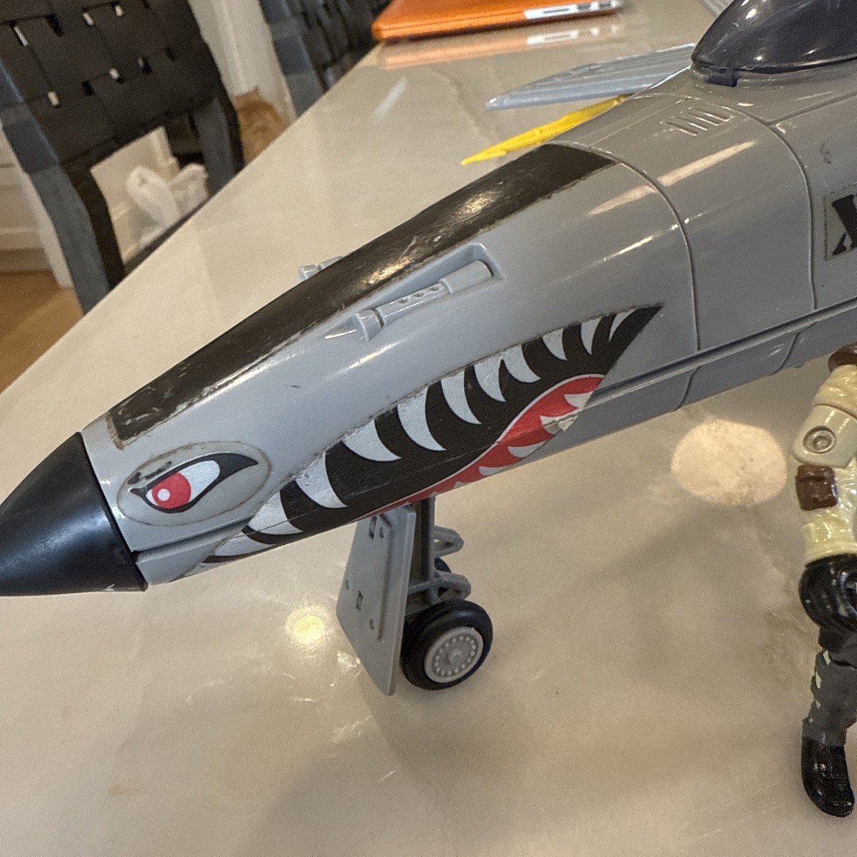 G.I. JOE Conquest X-30 Jet With Pilot Lt. Slip Stream – Exclusive Deluxe Vehicle With Projectile Launcher - View #9
