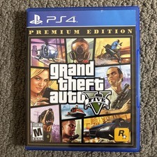 Grand Theft Auto V Sony PlayStation 4 PS4 - Complete CIB W/ Map