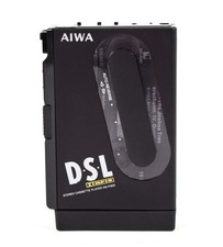Aiwa HS-P202 tragbarer Kassettenspieler Walkman Dolby DSL - Läuft Macht Geräusch