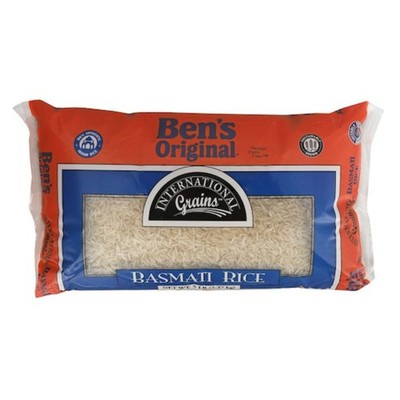 International Grains Basmati, Ben's Original - 2 Packs Per Case - 5 lbs/Pack