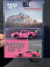 Petersen Museum Exclusive Mini GT 872 ROXY Porsche 911 GT3 R 80 AO VIrginia