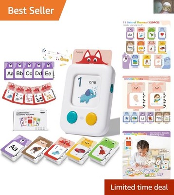 Talking Flash Cards for Toddlers | Montessori Learning & Speech Therapy