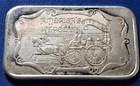 A 1 oz .999 Silver Bar - Americas Heroes Fire Department Beautiful Toning