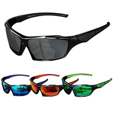 Polarized Sunglasses for Men, Lightweight Sun Glasses with UV Protection