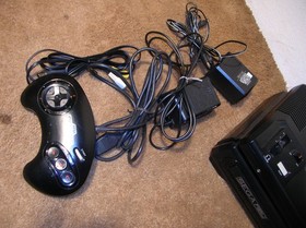 sega cd model 1 w/genesis and games