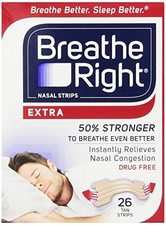 6 Pack Breathe Right Nasal Strips Extra 26 Each